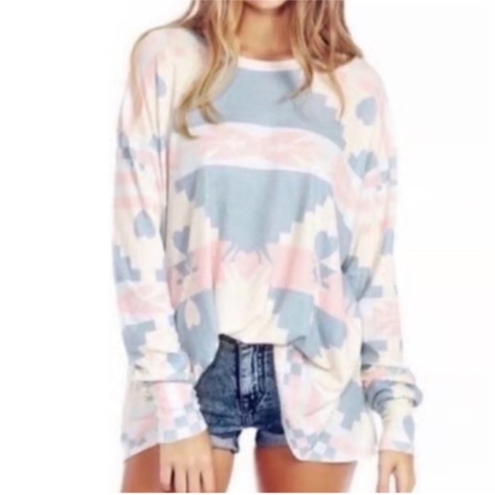 NWOT Wildfox Thermal Long Sleeve Shirt